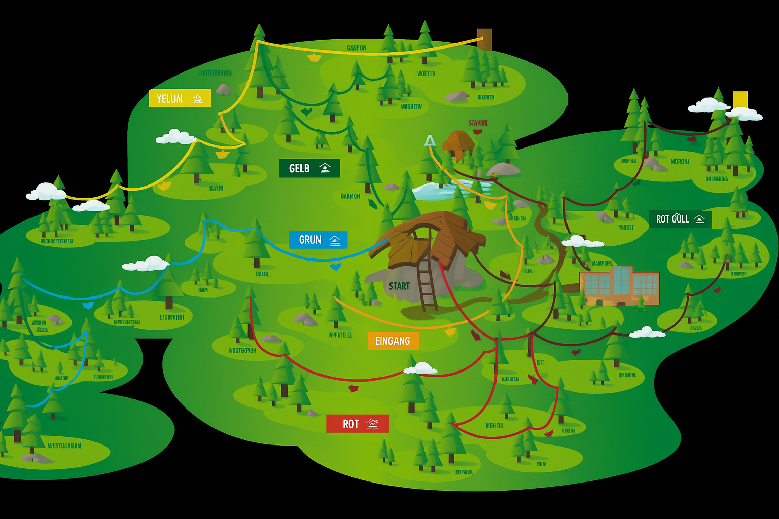 Seilpark Map
